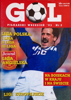 Gol football monthly magazine nr 2 (September 1993)