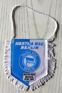 Hertha BSC Belrin German Champion 1930 1931 pennant (small)
