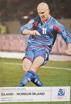 Iceland - Northern Ireland match program (Euro 2008 qualifiers, 12.09.2007)