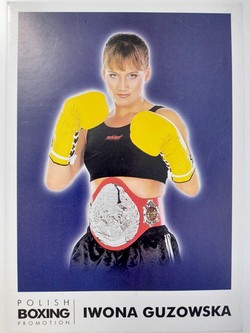 Iwona Guzowska (kickboxing) postcard