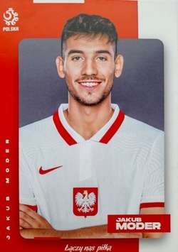 Jakub Moder Poland National Football Team photo (official product)