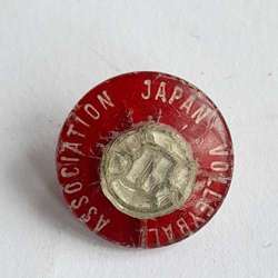 Japan Volleyball Association old badge (epoxy)