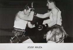 Jozef Kruza (boxing) postcard