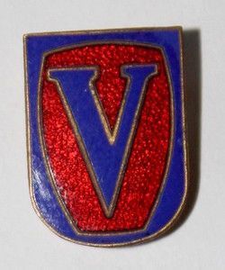 KF Vllaznia Shkodër badge (enamel)