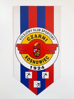 KKS Czarni Sosnowiec sports teams pennant