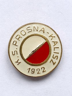 KS Prosna Kalisz badge (lacquer)