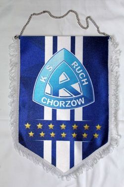 KS Ruch Chorzow big pennant (official product)