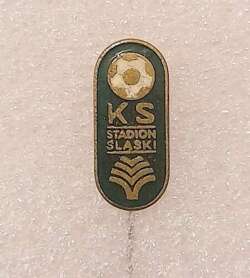 KS Stadion Śląski Chorzów crest badge (lacquer)
