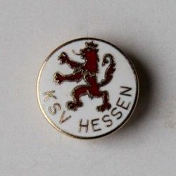KSV Hessen Kassel badge (enamel, with signature)