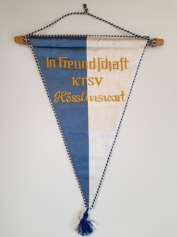 KTSV Hösslinswart (Germany) old big pennant