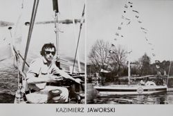 Kazimierz Jaworski (yachting) postcard