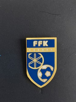 Kosovo Football Federation pin badge (official product)