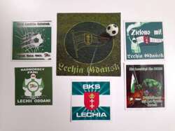 Lechia Gdansk fans stickers (set of 6)
