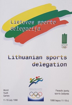 Lithuanian delegation to the 1998 World Youth Games (Lithuania)