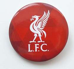 Liverpool FC crest button badge (official licensed product)