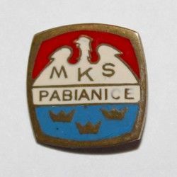 MKS Pabianice badge (enamel)