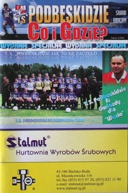 Magazine Podbeskidzie Co i Gdzie? Season 2004/2005 (special edition)