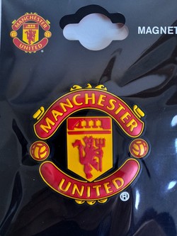 Manchester United emblem PVC magnet (official product)