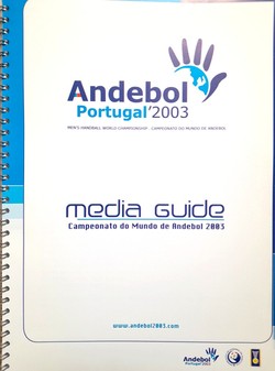 Men's Handball World Championship Portugal 2003 official Media Guide