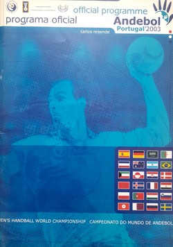 Men's Handball World Championship Portugal 2003 official programme