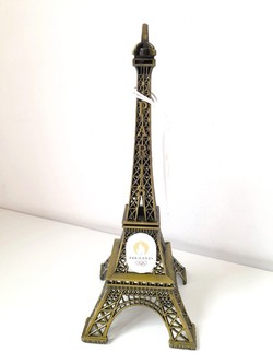 Miniature Eiffel Tower 3D Olympic and Paralympic Games Paris 2024, 22 cm (Official Licensed Product)