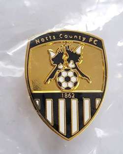 Notts County FC crest badge (official product)