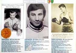 Olympic medalists from city Bielsko-Biała - Marian Kasprzyk, Leszek Błażyński, Zbigniew Pietrzykowski photo