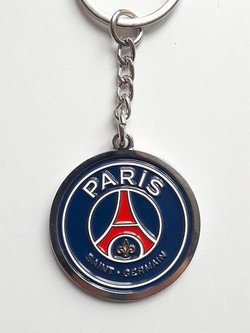 Paris Saint-Germain FC big crest keyring (official product)