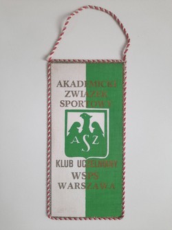 Pennant of AZS KU Warsaw College of Special Education (PRL)