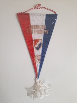 Pennant of Gwardia Sport Association MSW International Judo Tournament 1975