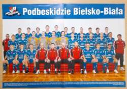 Podbeskidzie Bielsko-Biala football team Spring 2012 big poster (two side)