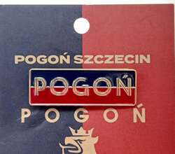 Pogon Szczecin rectangle badge (official product)