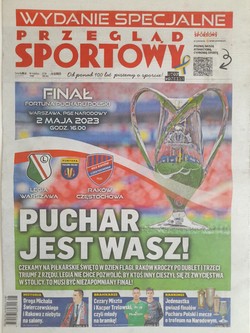 Poland Cup 2023 Final Legia Warsaw - Rakow Czestochowa Fan's Guide (Przeglad Sportowy special edition)