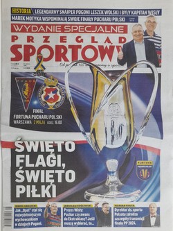 Poland Cup 2024 Final Pogon Szczecin - Wisla Cracow Fan's Guide (Przeglad Sportowy special edition)