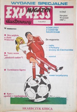 Polish Leagues Autumn 1987 Fans Guide (Express Ilustrowany magazine)