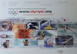 Postcard Official Web Site of the International Olympic Committee