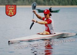 Postcard of Piotr Markiewicz (canoeing)