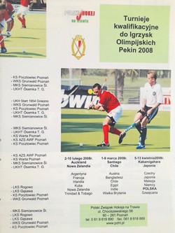 Qualifying tournaments for the Beijing 2008 Olympic Games in field hockey guide