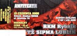 RKM Rybnik - TZ Lublin I speedway league (15.06.2005)