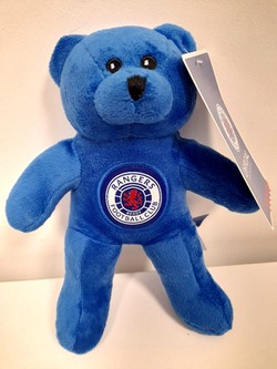Rangers FC mascot blue solid bear  (official product)