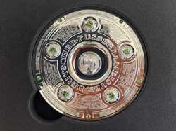 Replica Bundesliga Germany Football Champion 2024 plate, 7 cm (Official Licensed Product)