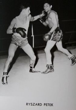Ryszard Petek (boxing) postcard