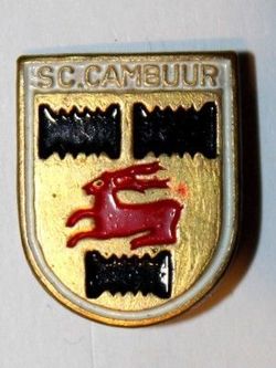 SC Cambuur Leeuwarden badge (lacquer)