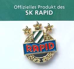 SK Rapid Wien crest pin badge (official product)