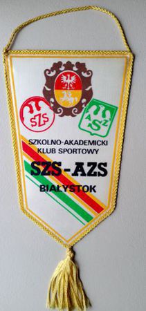SZS-AZS Bialystok old pennant
