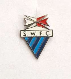 Sliema Wanderers FC crest badge (Malta, lacquer)