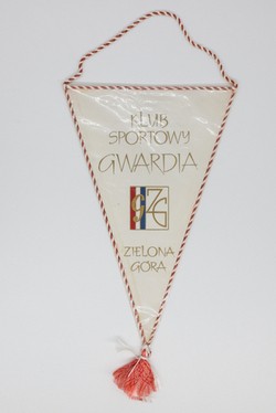 Sport Club Gwardia Zielona Gora small pennant (official product)