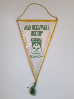 Sport Club of Higher Pedagogical School in Rzeszow old pennant