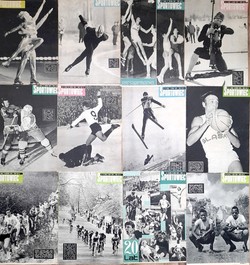 Sportowiec 1969 weekly magazine - set of 18 issues