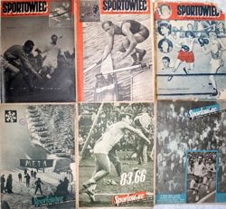 Sportowiec Weekly Magazine 1952-1956 (6 items)